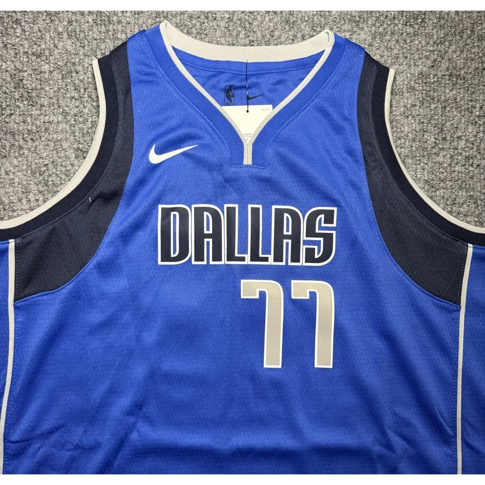 Nike Dallas Mavericks Jersey‎ Luka Doncic #77 Dri-Fit Swingman Icon Youth XL NWT